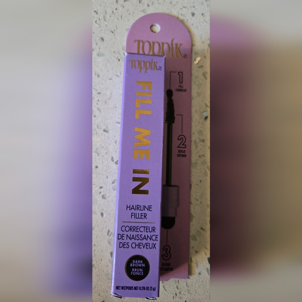Toppik Hairline Filler in Dark Brown New